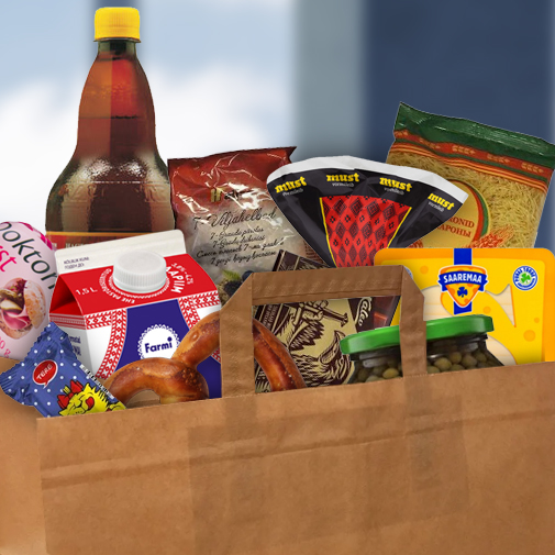 EESTIN ELINTARVIKKEET - mainosbanneri